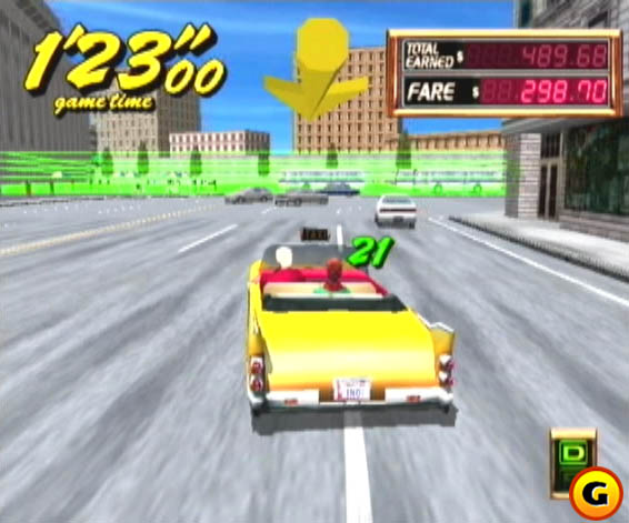 Crazy Taxi 2-Image copyright of Gamespot